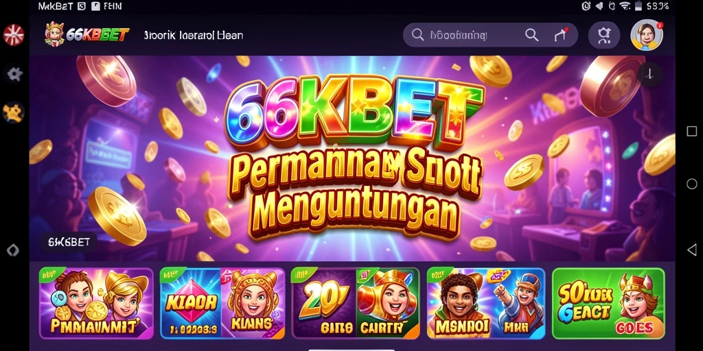 Gameplay menarik dari 66KBET yang menyajikan slot seru.