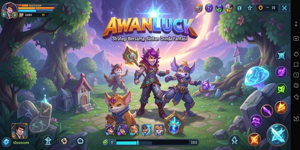 Tampilan gameplay menarik dari AWANLUCK dengan strategi yang mendebarkan.