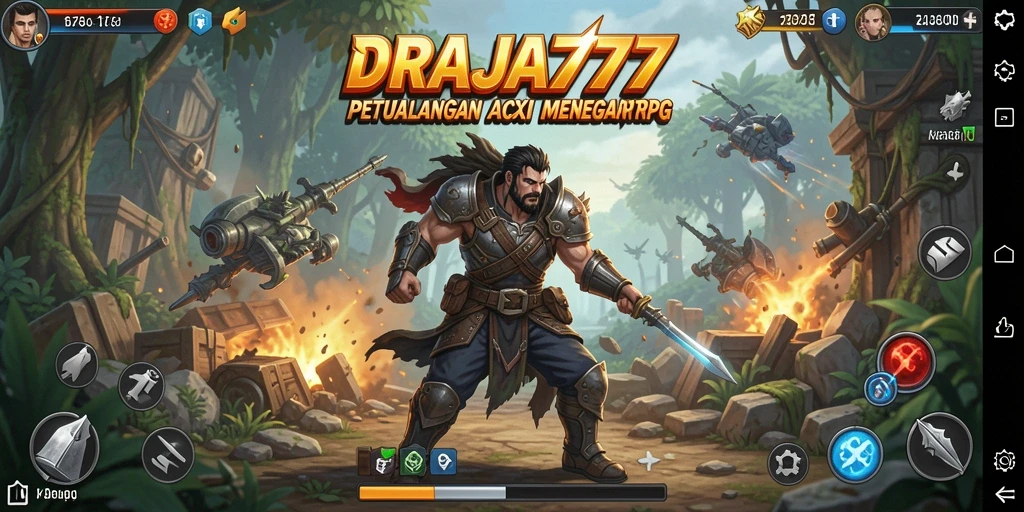 Tampilan gameplay DRAJA777 yang menampilkan aksi seru dan grafis tajam.