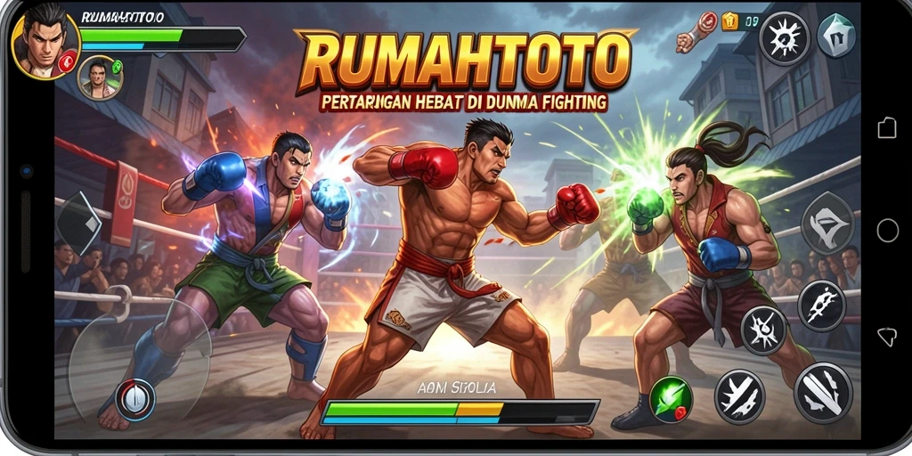 Gameplay RUMAHTOTO yang seru dan penuh aksi.