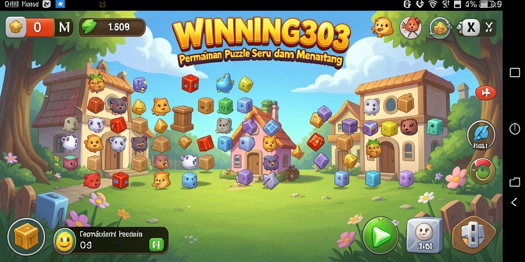 Tampilan gameplay menantang dari WINNING303 yang penuh teka-teki.